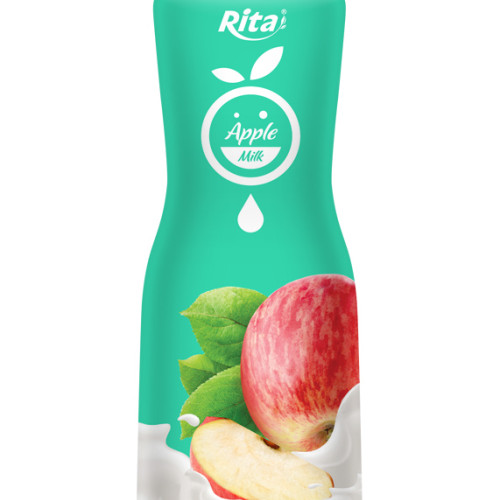 350ml PP bottle Apple Milk